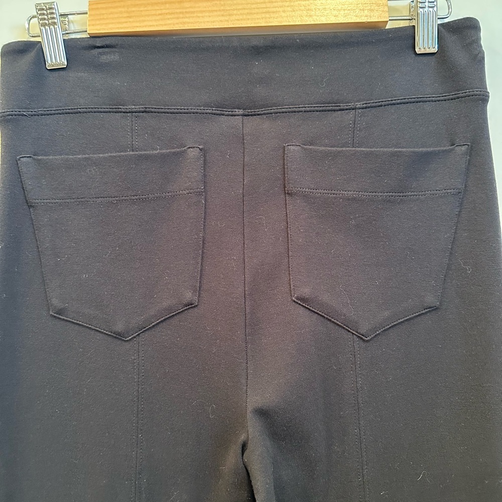 CAbi #6278 Fleggings Pants Stretchy Casual Ponte Knit Neutral Comfy Flare Sz M - Picture 7 of 12